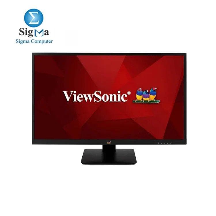 ViewSonic VA2710-mh: 27-Inch Full HD IPS 60Hz monitor with 5ms response, HDMI & VGA, built-in speakers, Eye Care, and flicker-free technology.