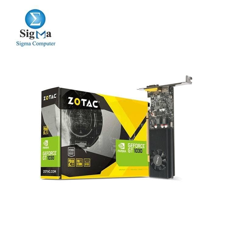 ZOTAC GeForce® GT 1030 2GB GDDR5 HDMI/VGA Low Profile
