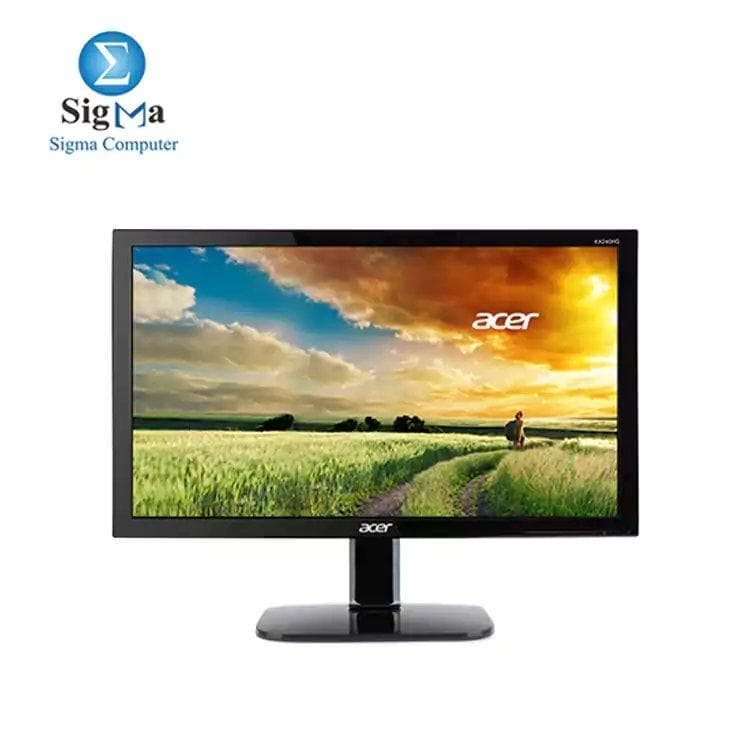 شاشة ايسر 21.5 بوصة جيمنج تردد 60Hz دقة FHD 1920 x 1080 موديل KA220HQ