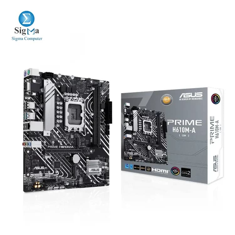لوحة أم اسوس انتل PRIME H610M-A CSM