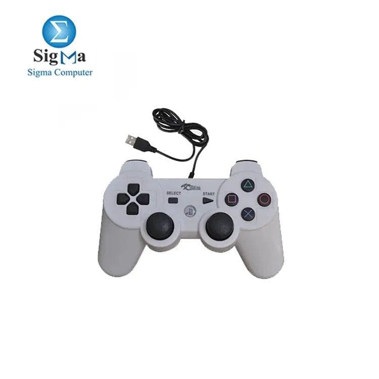 يد تحكم سلكية للـ PS3 كوجر-ايجي - أبيض