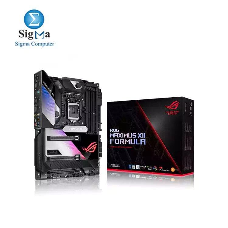لوحة أم جيمنج اسوس ROG Maximus XII Formula Z490 (WiFi 6) LGA 1200 (انتل الجيل العاشر) ATX