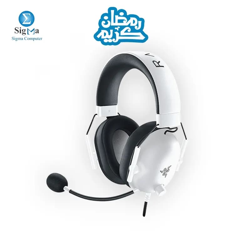 سماعة ريزر Blackshark V2 X لون أبيض RZ04-03240700-R3M1