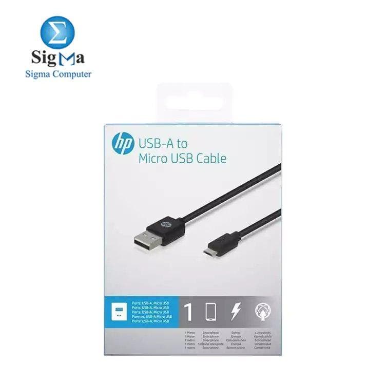 كابل اتش بي USB-A إلى Micro USB - طول 1.0 متر