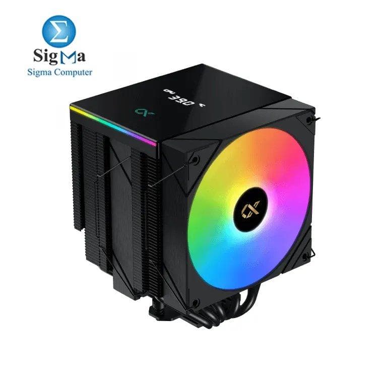 XIGMATEK AK6 Dual Digital, 240W TDP, 6 Heat Pipes, 120mm ARGB PWM Fan, ≤28dBA, 78 CFM, Intel LGA 1851 & AMD AM5 Ready