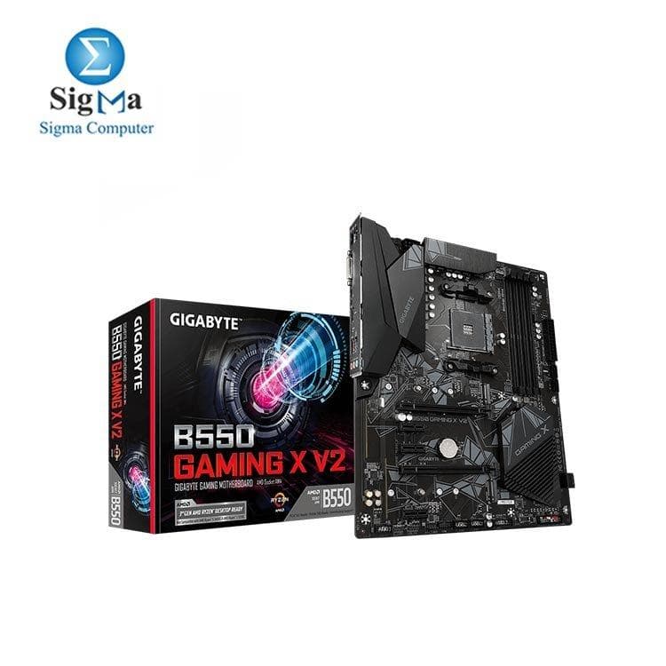 لوحة أم جيجابايت AMD B550 GAMING X V2 (rev. 1.0/1.1/1.2)