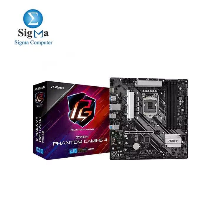 Asrock انتل Z590M Phantom Gaming 4 DDR4 OC