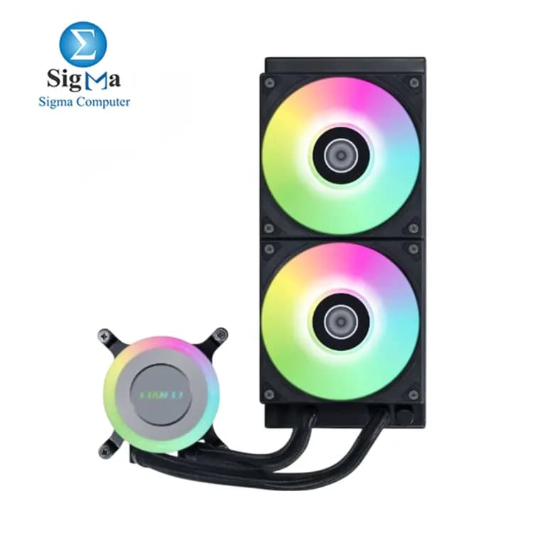 Lian Li Galahad II Lite 240MM RGB Black AIO Liquid CPU Cooler