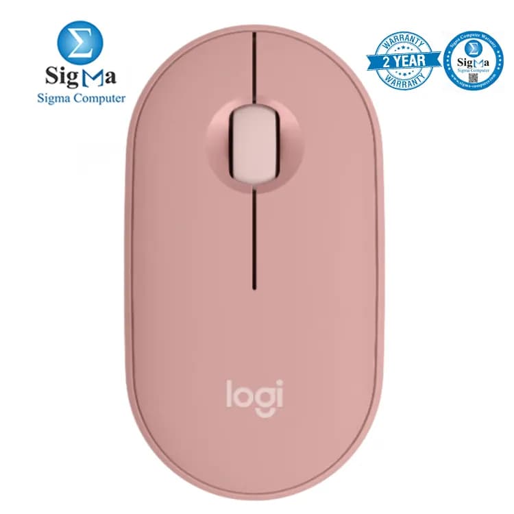 لوجيتك Pebble Mouse 2 M350s - روز