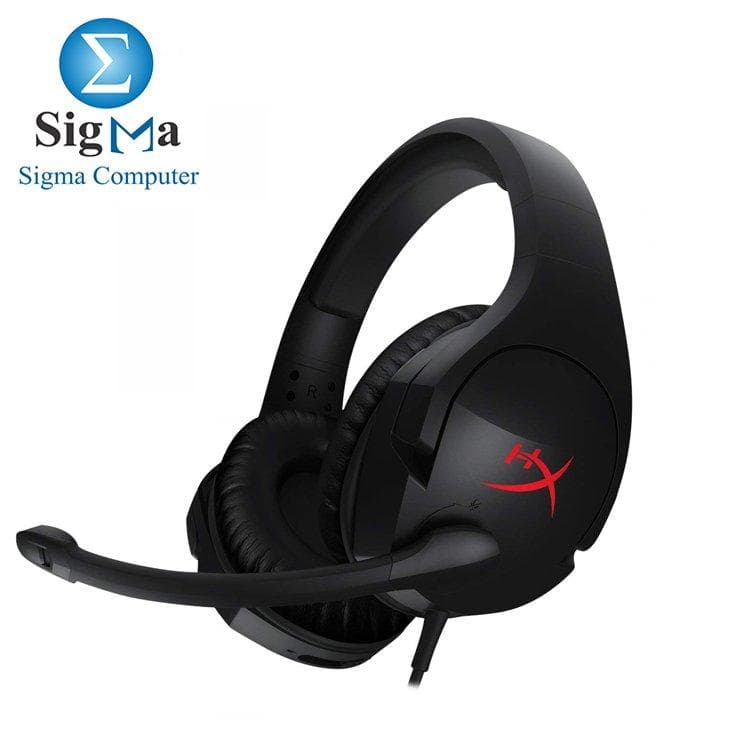 سماعة جيمنج HyperX Cloud Stinger للكمبيوتر، أسود، (HX-HSCs-BK/EE) 4P5L7AX#ARL