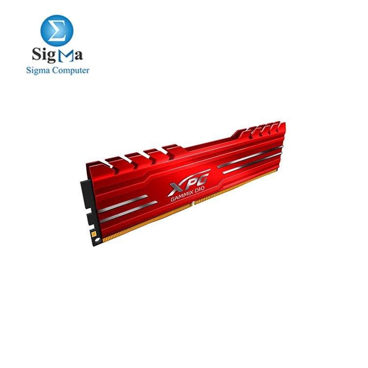 رامات XPG Gammix D10 3000MHz 8G لون أحمر