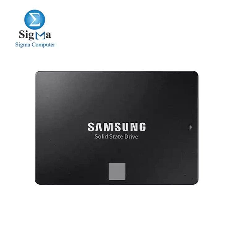 سامسونج 870 EVO سعة 1TB هارد SSD داخلي SATA III مقاس 2.5 بوصة NAND-TLC-DRAM سرعة تصل إلى 560/530 MB/s
