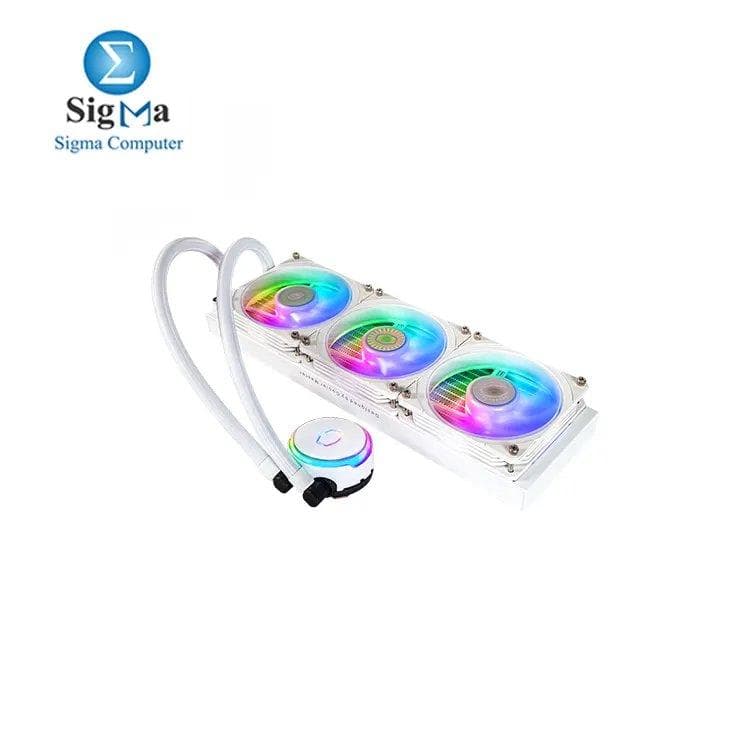 كولر ماستر MASTERLIQUID PL360 FLUX WHITE EDITION