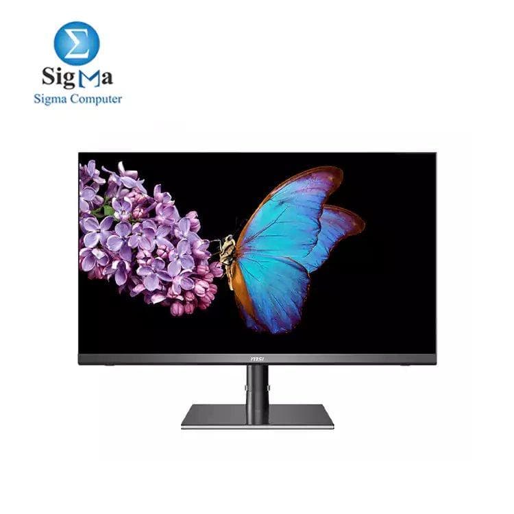 شاشة جيمنج مسطحة ام اس اي Creator PS321QR – مقاس 32 بوصة WQHD 2560 x 1440، تردد 165Hz، ابعاد 16:9، لوحة IPS، استجابة 1ms، لون اسود