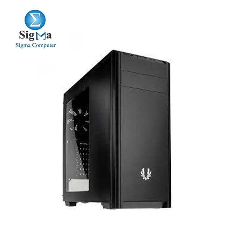 كيسة Bitfenix Nova Midi Tower - لون أسود بنافذة مع مروحة واحدة