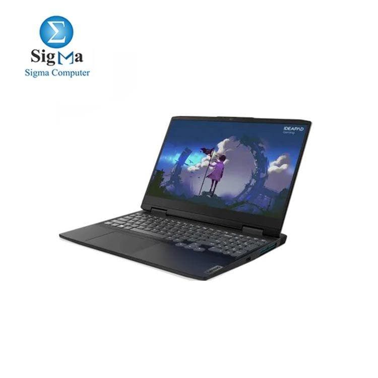 لابتوب لينوفو IdeaPad Gaming 3 15IAH7 82S900VVAX - معالج انتل Core i7 12650H - كرت شاشة انفيديا GeForce RTX 3060 6GB - رام 16GB DDR4 3200MHz - هارد 512GB NVMe SSD - شاشة 15.6 FHD IPS 165Hz