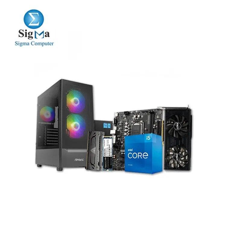 معالج Core i5-11400F - لوحة أم ام اس اي B560M - كرت شاشة Palit RTX 3050 8GB - رام Patriot 16GB 3200MHz 2X8 - هارد TEAM 256GB M.2 - كيسة NX4155 مع مزود طاقة 550w
