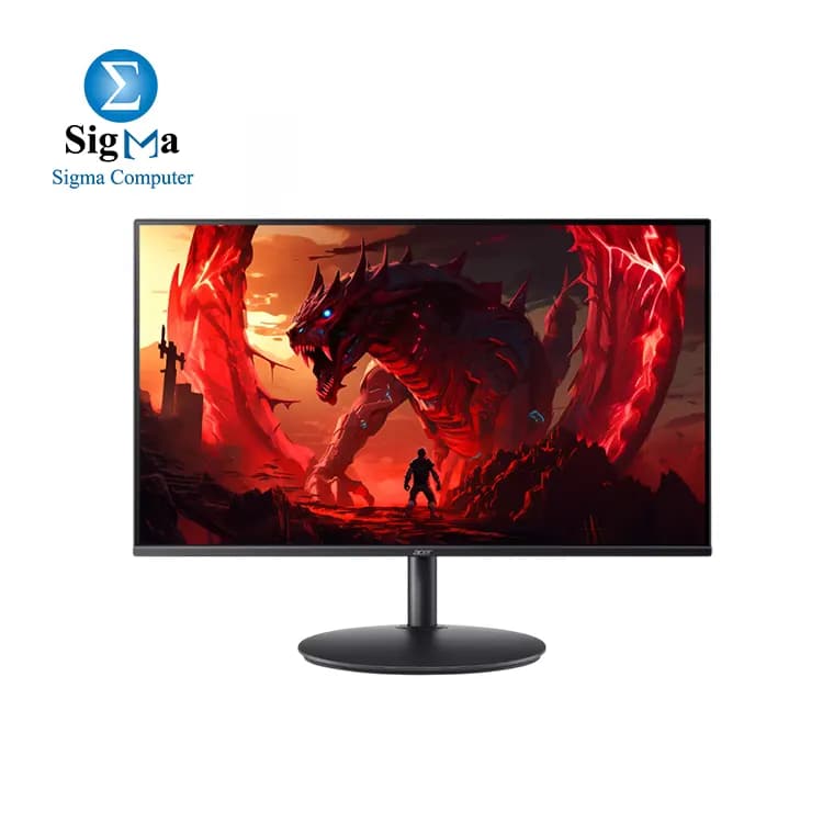 شاشة جيمنج ايسر Nitro XF0 XF240Y W3BIIPH مقاس 24 بوصة FHD 1920×1080, IPS, 240Hz, 1ms, AMD FreeSync, NVIDIA G-SYNC Compatible