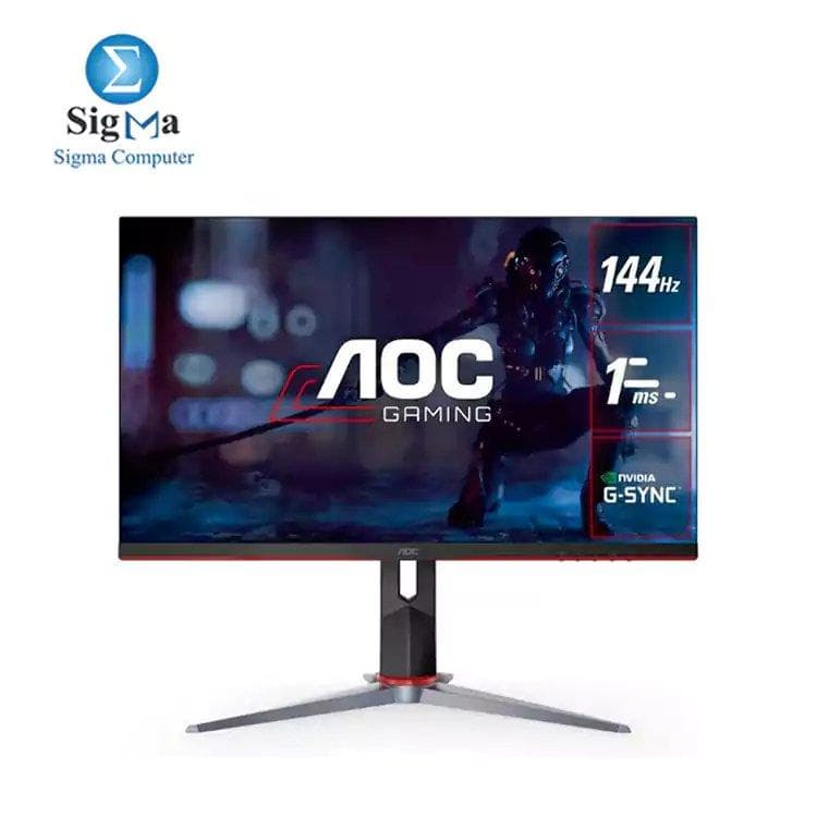 شاشة جيمنج AOC 27G2 مقاس 27 بوصة بدون حواف IPS FHD 1080P 1ms 144Hz