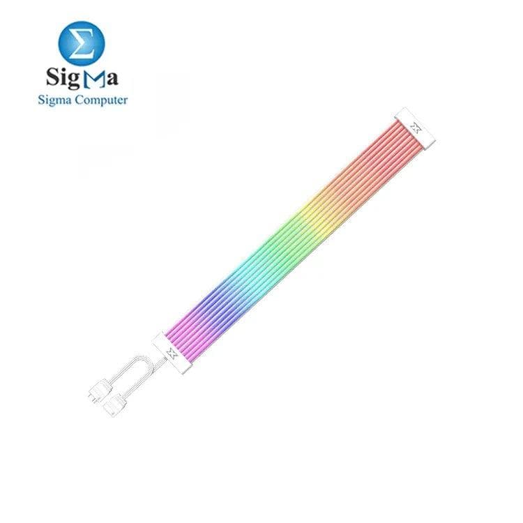 غطاء كابلات زيجماتيك iCover II ARGB LED لـ PCI-E و CPU مع ميني كنترولر