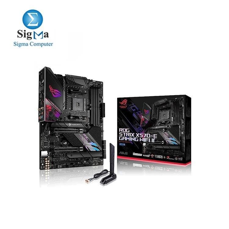 لوحة أم اسوس ROG STRIX AMD X570-E GAMING WIFI II
