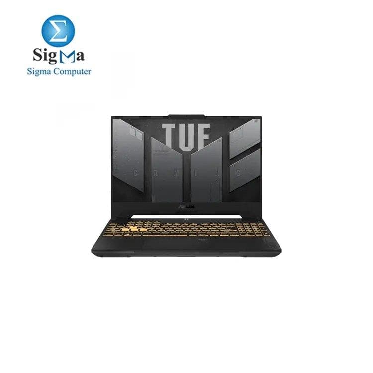 لابتوب اسوس TUF Gaming F15 FX507VV4-LP105W معالج Core i9-13900H كرت شاشة Nvidia 8G RTX 4060 8GB رام 16GB DDR4-3200 هارد 512G NVMe شاشة 15.6 FHD 144Hz ويندوز 11 - رمادي