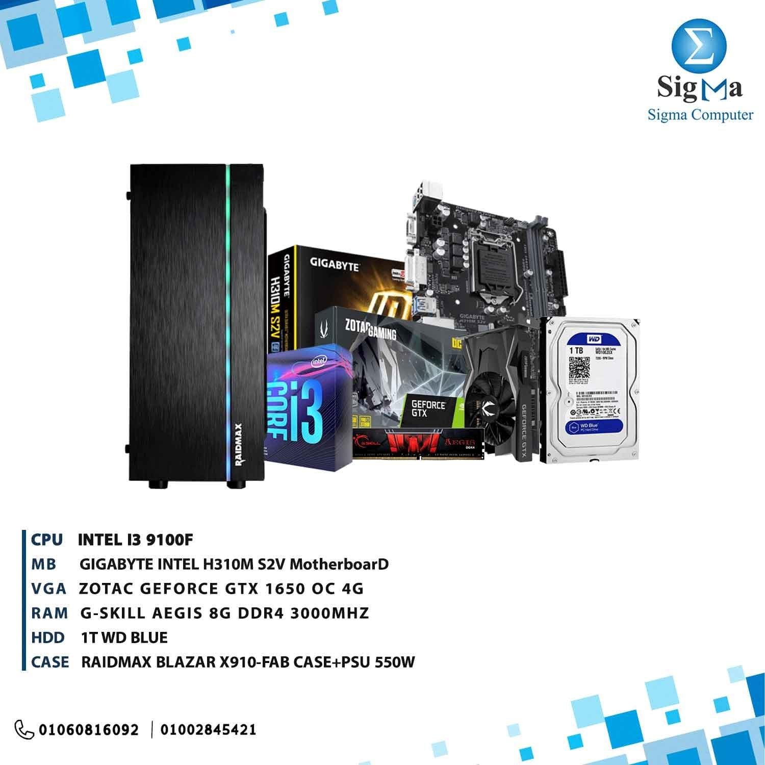 باندل مع معالج i5 - كرت شاشة 1650 - رام 8G - هارد 1T