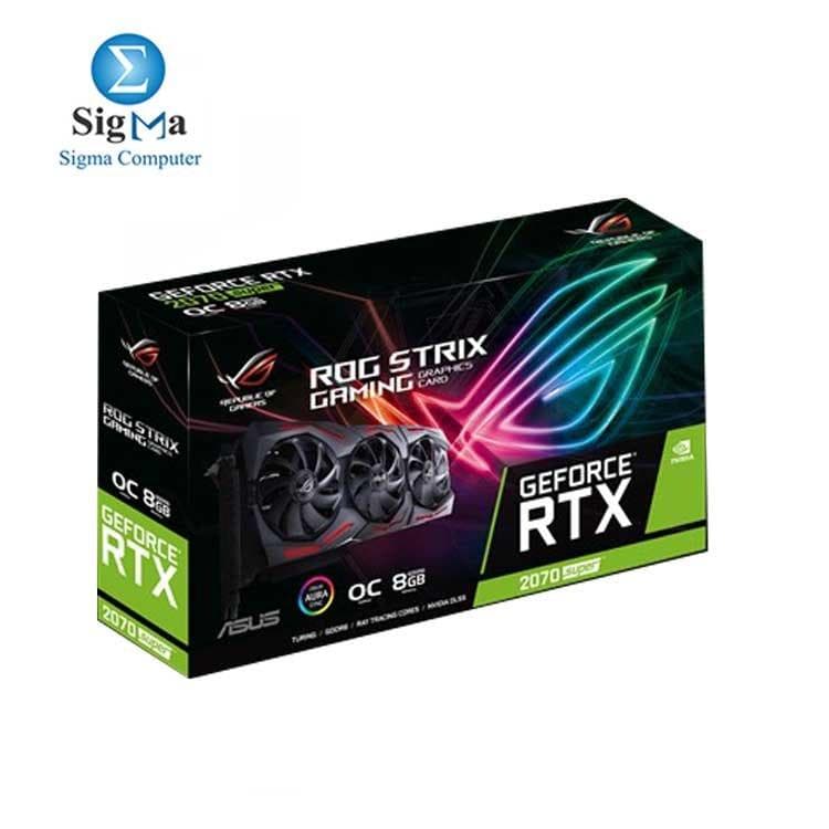 كرت شاشة اسوس ROG Strix GeForce® RTX 2070 SUPER™ OC edition 8GB GDDR6
