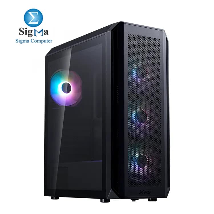 كيسة كمبيوتر XPG VALOR AIR PLUS لون أسود Mid-Tower