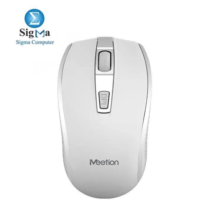 MEETION R560 Wireless White Mouse With 2.4GHz USB Nano receiver 1600dpi