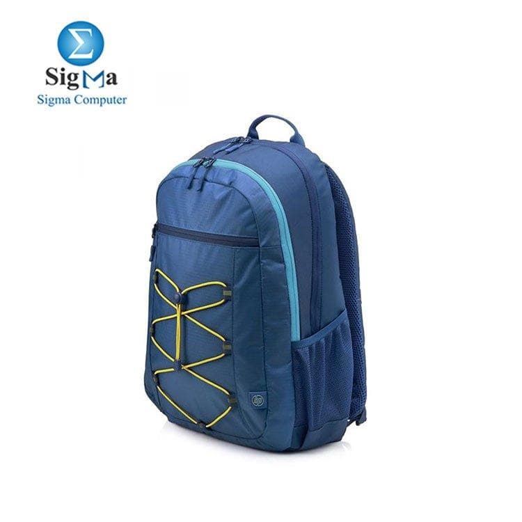 HP - Backpack Bag - 15.6 BH-60-9 Blue-Yellow