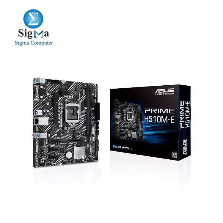 لوحة أم اسوس انتل PRIME H510M-E مقاس micro ATX