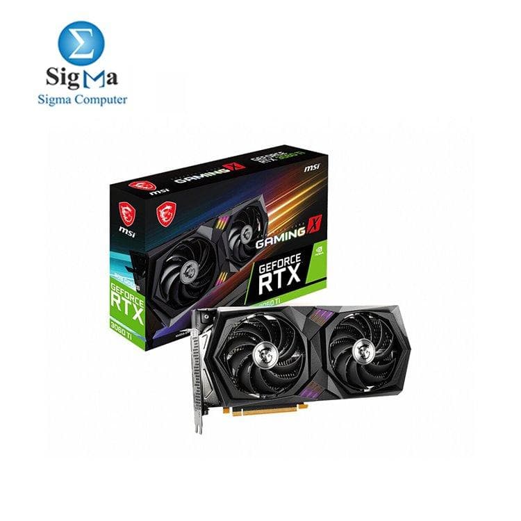 كرت شاشة ام اس اي GeForce RTX™ 3060 Ti GAMING X 8G LHR