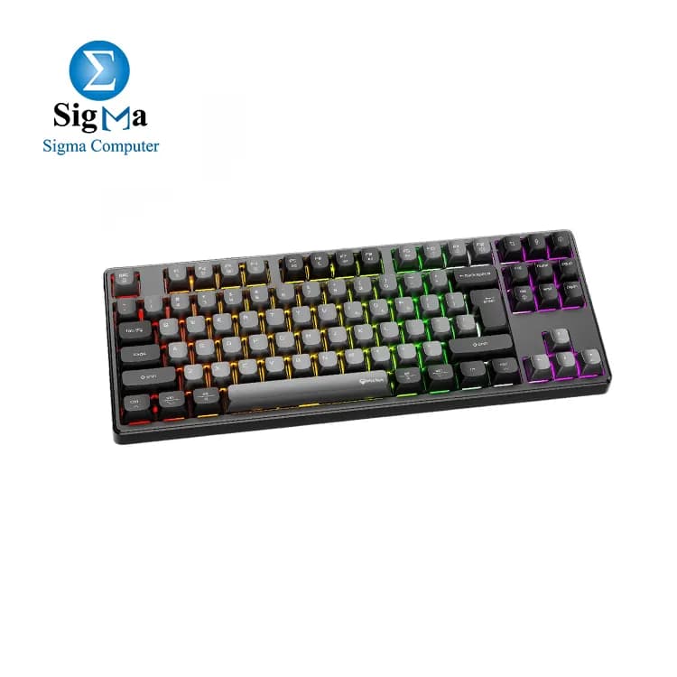 كيبورد ميكانيكي Meetion MK14 TKL RGB لاسلكي وبلوتوث قابل للشحن بـ 3 أوضاع وهوت سواب