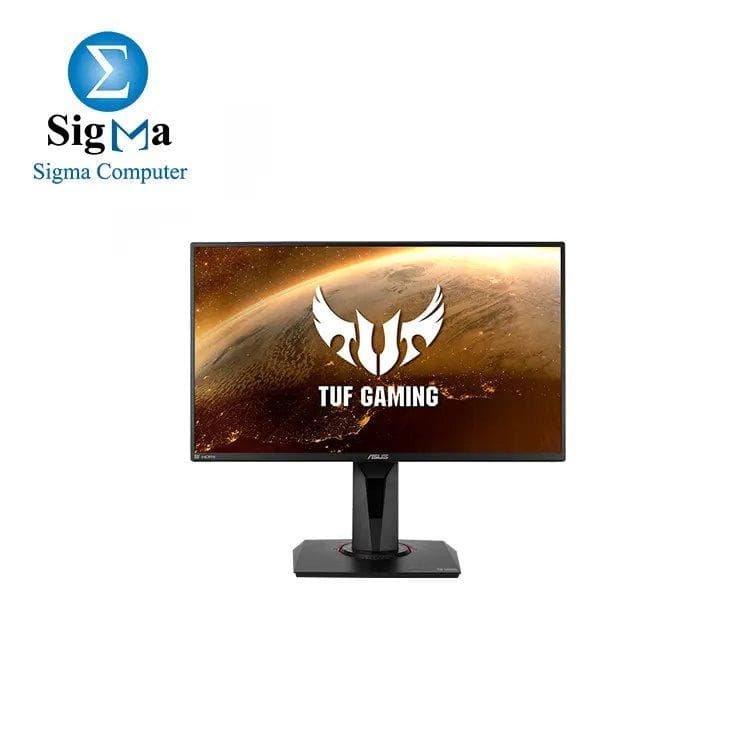 شاشة جيمنج اسوس TUF Gaming VG259QM متوافقة مع G-SYNC - مقاس 24.5 بوصة Full HD (1920x1080)، لوحة Fast IPS، تردد قابل لكسر السرعة 280Hz (أعلى من 240Hz، 144Hz)، استجابة 1ms (GTG)، تقنية ELMB Sync، متوافقة مع G-SYNC، تقنية Display HDR 400