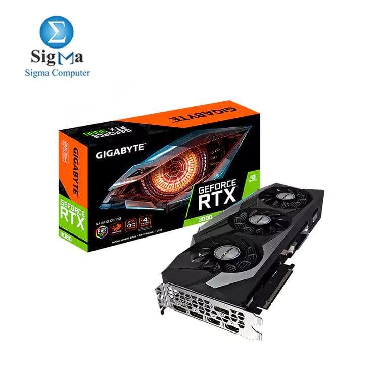 كرت شاشة جيجابايت GeForce RTX 3080 GAMING OC 10G