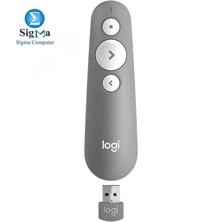 Logitech R500s Laser Presentation Remote – Grey