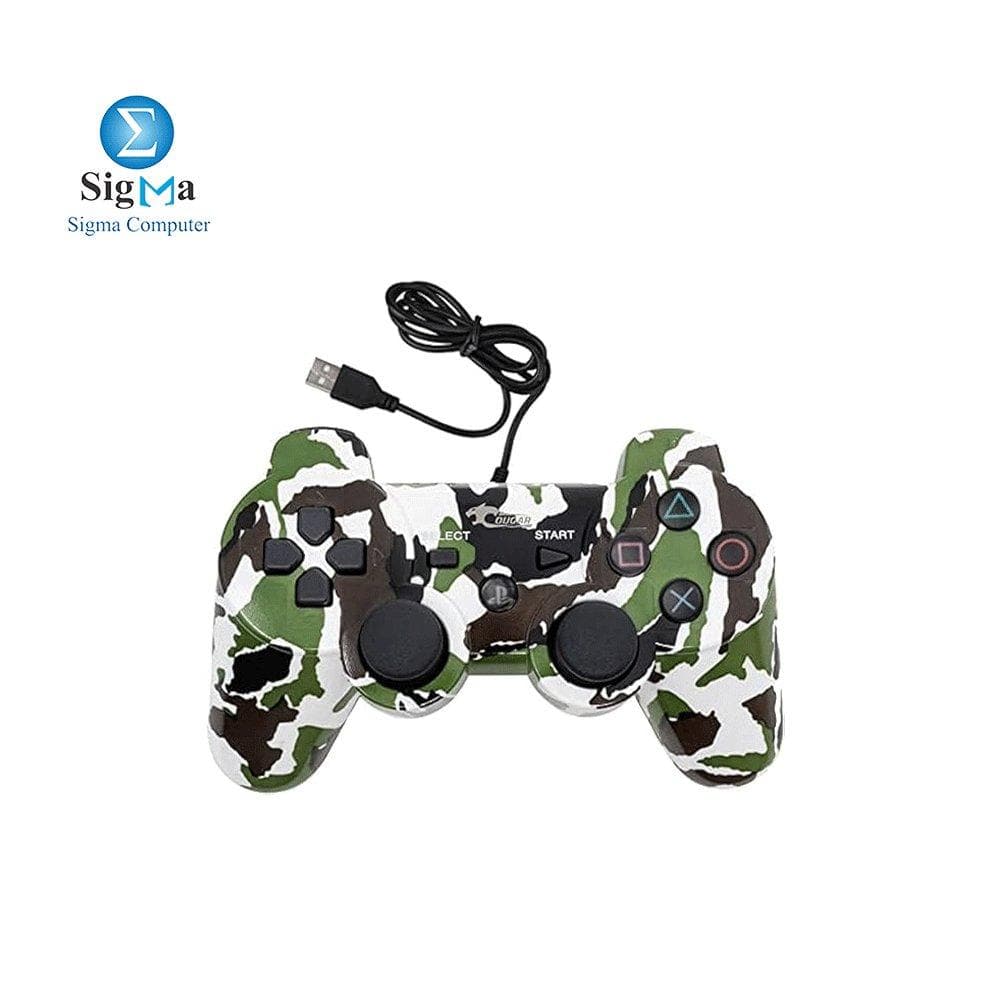 يد تحكم جيم باد سلكية للـ PS3 كوجر-ايجي - مموه أخضر