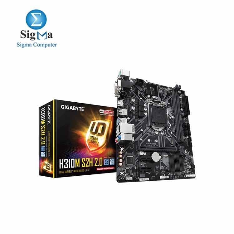 لوحة أم جيجابايت H310M S2H 2.0 Ultra Durable