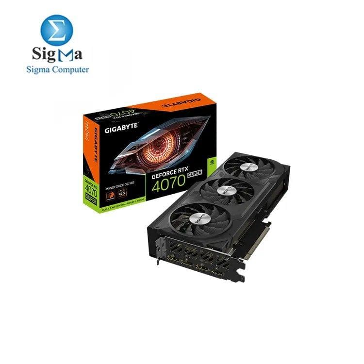 GeForce RTX™ 4070 SUPER WINDFORCE OC 12G GDDR6