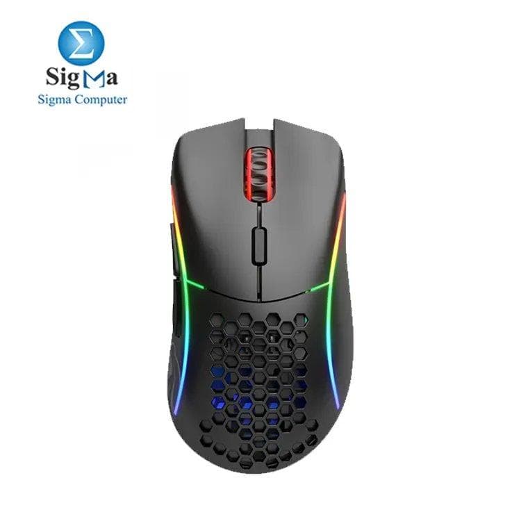 ماوس جيمنج لاسلكي Glorious Model D وزن 69 جرام (مات أسود) GLO-MS-DW-MW
