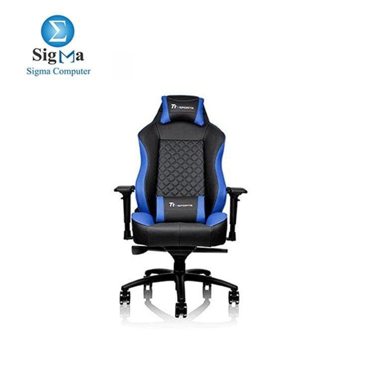 كرسي جيمنج مريح ثيرمالتيك Tt eSPORTS GT Comfort C500 لون أسود/أزرق