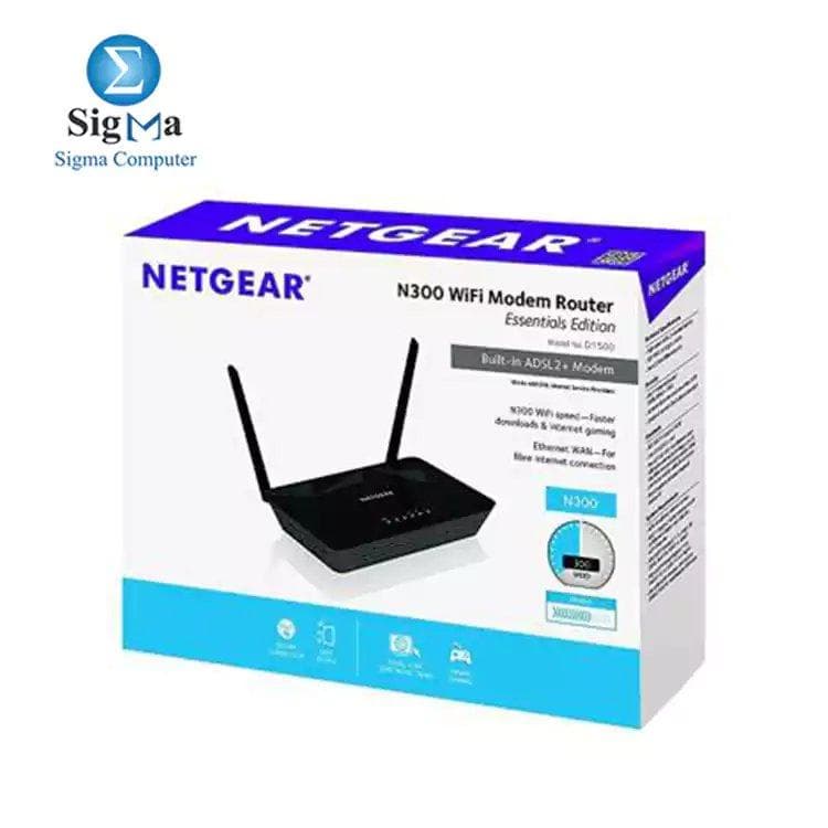 راوتر مودم واي فاي Netgear D1500 N300