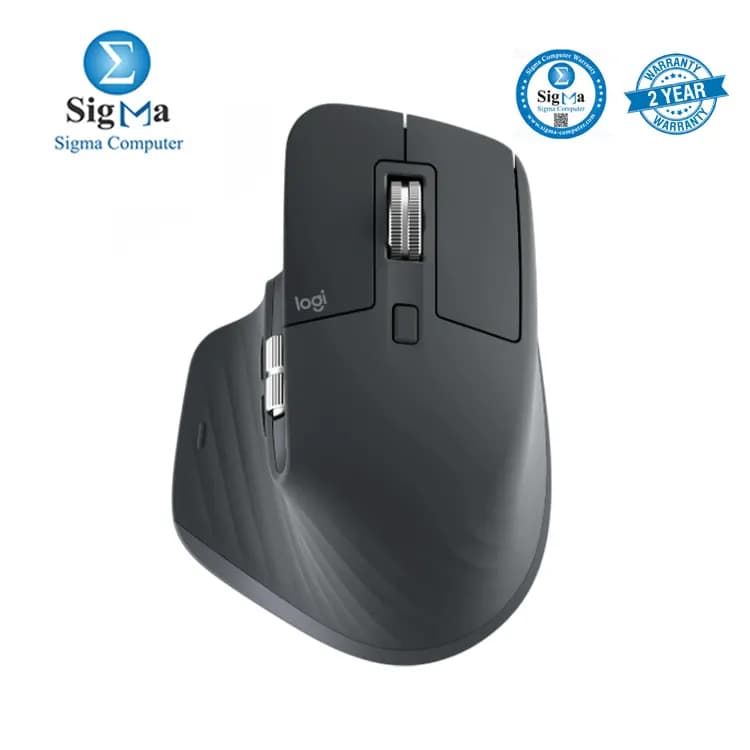 Logitech MX Master 3S Performance Wireless Mouse Graphite