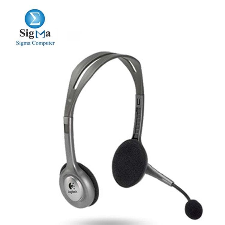 Logitech H111 Stereo Headset with Unidirectional Microphone – 981-000593