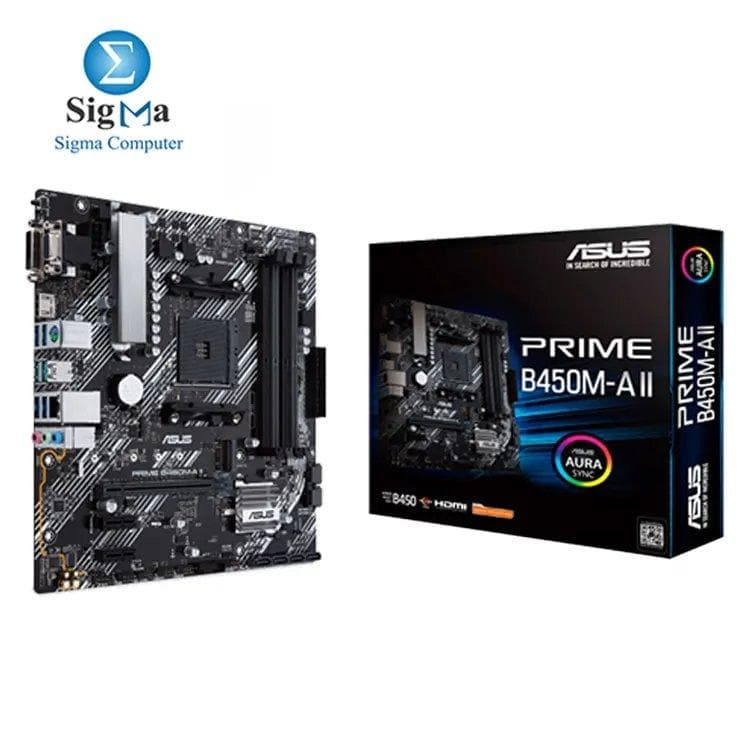 لوحة أم اسوس PRIME B450M-A II سوكيت AM4
