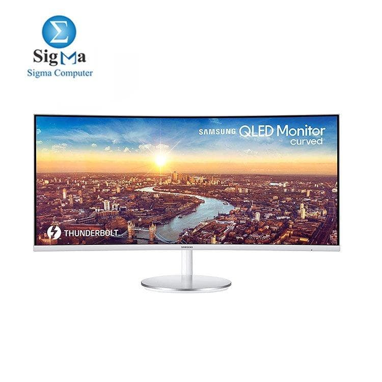 Samsung LC34J791WTUXEN 34 Curved Ultra Wide LED Monitor - UWQHD 4(GTG) - 3440 x 1440, 100Hz, Freesync