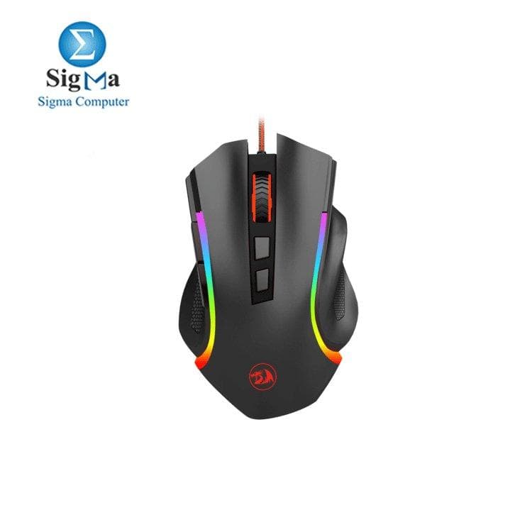 ماوس جيمنج Redragon M607 Griffin RGB 7200 DPI بـ 8 أزرار