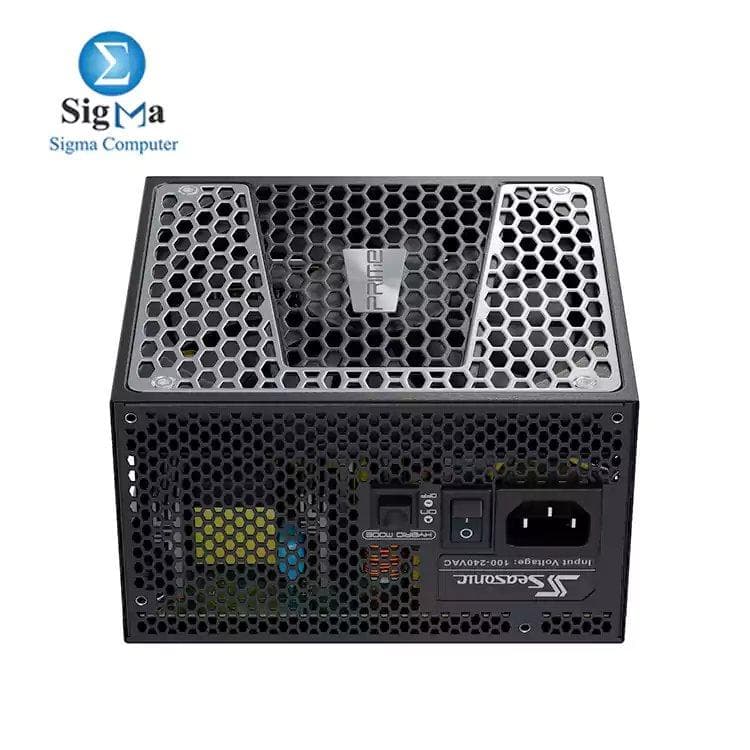 مزود طاقة Seasonic PRIME PX-850 بقدرة 850 وات 80+ Platinum موديلر بالكامل