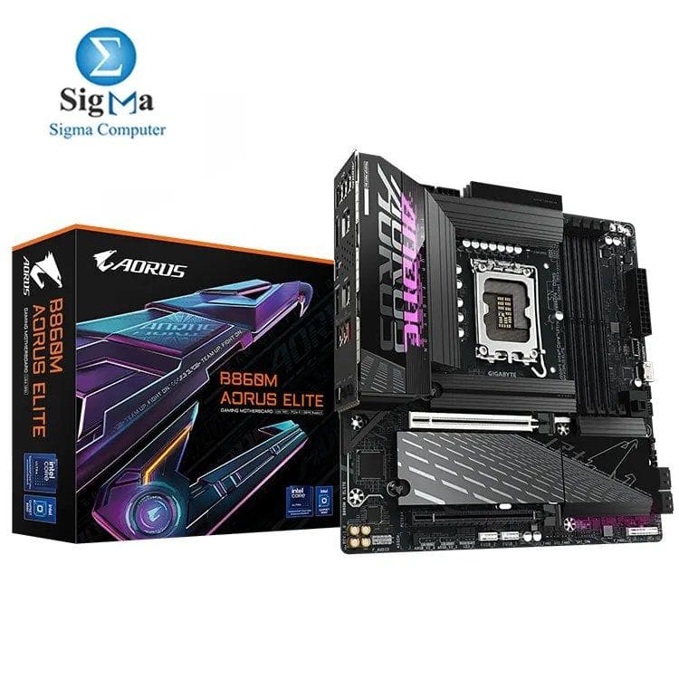 GIGABYTE B860M AORUS ELITE Socket LGA 1851 Motherboard